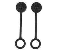 Cabilock 2 Pièces Capuchons de Protection des connecteurs Capuchons de Fermeture de câble d'étanchéité étanches de connecteur Plastique Black