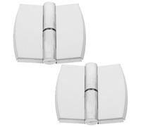 Cabilock 2 Pièces Charnière de Porte et Centres Commerciaux et Hauteur Réglable en Acier Inoxydable à Fermeture Automatique Mécanisme Auto-fermante pour Cloisons de Toilettes Publiques