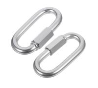 Cabilock 2 Pièces Clips Acier Inoxydable Lot de Mousquetons à Ressort Robustes pour Remorquage et Fixation Sécurisée Résistance et Utilisation Polyvalente
