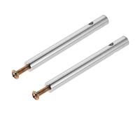 Cabilock 2 Pièces Connecteurs Meubles Cylindriques Raccords Métalliques Garde Corps pour Accessoires Cabinet Hardware pour Trolley Armoire à Vin Montage Facile