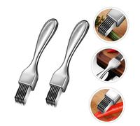 Cabilock 2 pièces Couteau à Ciboule Acier Inoxydable Coupe-légumes Multifonction Trancheuse Oignons et Poivrons Lames Tranchantes et Poignée Confortable pour Cuisine Quotidienne