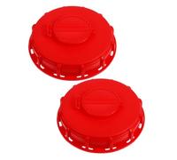 Cabilock 2 Pièces Couvercle Ventilé Ibc PP Bouchon de Cuve Étanche avec Valve Intégrée pour Cuve Adapté Au Stockage Liquide Alimentaire et Industriel
