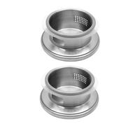 Cabilock 2 Pièces Couvercles Acier Inoxydable pour Cruches de Couvercles avec Filtre pour Thé et Jus Accessoires et Compatible avec Bouteilles et Carafes