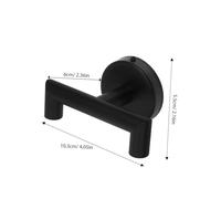 Cabilock 2 pièces Crochets Muraux Double Acier Inoxydable Accroche Serviette Robe Multifonction pour Salle de Bain et Porte Fixation Murale Facile Gain de Place et à Humidité