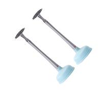 Cabilock 2 Pièces Déboucher Les Toilettes Piston De Toilette De Vidange Accessoires De Toilette Tasse De Toilette Nettoyants Closestool Air Pompe De Toilette Ventouse Abdos