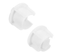 Cabilock 2 Pièces Embout de Tube de Store Enrouleur en Plastique Blanc 0, 6