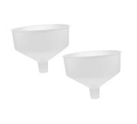 Cabilock 2 pièces Entonnoir Large Bouche Multifonction pour Cuisine Remplissage Bouteille Huile Vin Vinaigre sans Déversement
