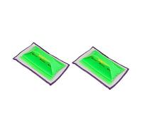 Cabilock 2 Pièces Épurateur De Carrelage Éponges Pour Le Nettoyage Raclette Grattoir à Verre Eponge Laveur De Nettoyage Grattoir à Pare-brise Essuie-glace Nacré Pinceau Éponge