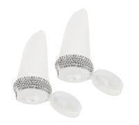 Cabilock 2 Pièces Flacons de Voyage Refillable Bouteilles Souples Antifuite pour Lotion et Shampooing Tubes Vides Réutilisables pour Produits de Soin