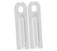 Cabilock 2 pièces Fusible Thermique pour Sèche-linge Compatible Rechange Fusible Thermique Appliance avec Contrôle Température Design Fin et Installation Facile Lot de Blanc