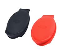 Cabilock 2 Pièces Gantelets D'huître Silicone D'écaillage D'huîtres Porte-huîtres à Décortiquer Support ?Tres Coquillages Ouvre-Coquillages Bombardement Ouvre-huîtres Gel De Silice