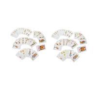 Cabilock 2 Pièces Jeu de Cartes Espagnol Portable en Papier, 1 Jeu pour | Cartes à Jouer Faciles à Apprendre, Usage Polyvalent, pour Réunions Familiales et Autres Occasions