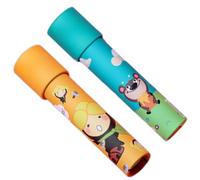 Cabilock 2 Pièces Kaléidoscope Coloré, Éducatif en Plastique et Papier | Apprentissage Jeu, Aide à Reconnaissance des Couleurs, pour Petites Mains et Éducateurs Couleur Aléatoire