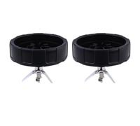 Cabilock 2 Pièces Lame de Presse-agrumes, Pièce de Rechange pour Extracteur de Jus 7 Ailettes Bl2012 Bl2013 Bl480 Noir, Acier Inoxydable, Base Épaisse Amovible, Maison