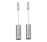 Cabilock 2 pièces Lot de Filtres à Thé Acier Inoxydable avec Maille Ultra-fine Passoire Réutilisable pour Infuser de Thé Accessoire Indispensable et Tasse