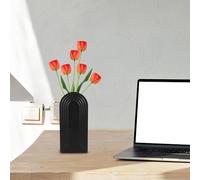 Cabilock 2 pièces Lot de Pots de Fleurs Muraux Bois Naturel Vases Suspendus Décoratifs pour Plantes Séchées et Fleurs Supports Muraux Élégants pour Intérieur Salon Chambre Décoration