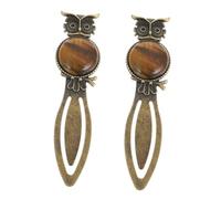 Cabilock 2 pièces Marque-pages Chouette Rétro Signets Décoratifs pour Lecture Guidée Accessoires Étudiants Élégants et Cadeaux Raffinés