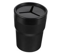 Cabilock 2 pièces Mini Poubelle de Voiture avec Couvercle Lot de Poubelles Étanches pour Automobile pour Voyage Rangement Compact