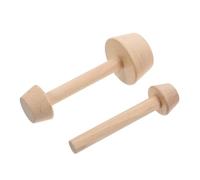 Cabilock 2 pièces Moule à Naturel Tamper pour Pâte à Moule Pâtisserie Uniforme pour Base de Tartelette Œuf Outil de Cuisson Polyvalent pour Maison et Boulangerie