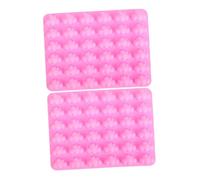 Cabilock 2 Pièces Moule Silicone Cavités pour Pâtisserie Réutilisable Flexible et Résistant Chaleur pour Gelées et Gâteaux Décoratifs
