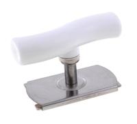 Cabilock 2 pièces Ouvre Bocal et Bouteille Acier Inoxydable Dérapant et Effort pour Bocaux Outil Pratique de Cuisine Blanc et Vert