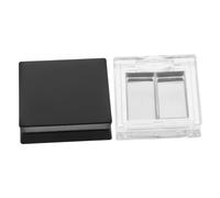 Cabilock 2 pièces Palette Maquillage Vide Rechargeable pour Fards à Paupières à Lèvres DIY Palette Compacte Voyage Rangement Multifonction pour Contour Highlighter et Blush