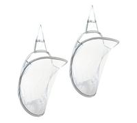 Cabilock 2 Pièces Panier à Linge Cubes De Rangement Pliables Panier De Rangement Suspendu Paniers à Linge Suspendus Panier D'articles Divers Chariot à Linge Sur La Porte Polyester