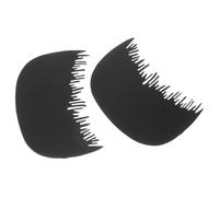 Cabilock 2 pièces Peigne à Fibres Capillaires Outil Protection de la Ligne de Cheveux Peigne Professionnel Polyvalent pour Hommes et Femmes Combinaison Naturelle pour Densité et Style