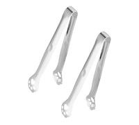 Cabilock 2 pièces Pinces Dessert Forme Griffe de Chat Acier Inoxydable Lot de Pinces Multifonctions Légères pour Cuisine et Pâtisserie Accessoires pour Buffet et Service