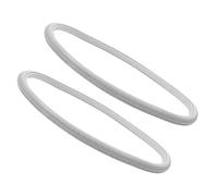 Cabilock 2 Pièces Pneus Solides en Pu sans Besoin de Gonflage pour Fauteuil Roulant Manuel, Roues Frontales et Arrières Absorption des Chocs Adaptés aux Hôpitaux et Maisons de Soins