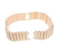 Cabilock 2 Pièces Pont Échelle en Bois Détachable et Réglable | Arc Beige, Usage Voyage et Extérieur, Augmente L’espace D’activité, Favorise L’interaction Sociale