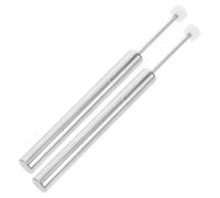Cabilock 2 Pièces Poubelle Ralentie Hydraulique Kit De Couvercle De Poubelle Partie De Amortisseur De Clôture Lent Amortisseur De Silencieux Plastique