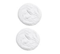 Cabilock 2 pièces Serviette Compressible pour Soins Du Visage Polaire Corail Serviette Réutilisable pour Applications Humides Chaudes ou Froides Confortable pour Peau et Yeux Usage