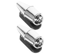Cabilock 2 pièces Sifflets de Sécurité pour Voitures Dispositifs Avertissement pour Cerfs Installation Facile Résistants Aux Intempéries Accessoires Auto Indispensables