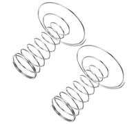 Cabilock 2 pièces Support Cône Glace Inoxydable Porte-frites Multifonction Stable pour Glace Poulet Frit Usage Fête Restauration