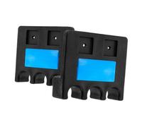 Cabilock 2 pièces Support de Queue de Billard Lesté avec Porte-queues Robuste pour Chaise et Table Rangement Stable pour Queues de Billard à Domicile et Bar