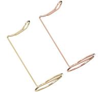 Cabilock 2 Pièces Support Écouteurs Porte Casque de Bureau Or et Rose Support Pratique pour Casques Audio et Gaming Espace et Protection des Écouteurs