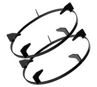 Cabilock 2 Pièces Support Nettoyant Plaque De Cuisson Réchaud De Randonnée Cuisinière À Gaz Brûleur Support Casseroles Garde-Manger Équipement Extérieur Support De Cuisinière De Cuisine