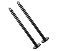 Cabilock 2 pièces Support Poids Musculation Goupille Chargement Métal Robuste Compatible Barbell Rack pour Entraînement Fitness Multifonction