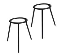 Cabilock 2 pièces Support Trépied pour Lampe à Stable et Antichute pour Chauffage Laboratoire et Enseignement de Chimie