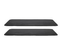 Cabilock 2 pièces Tapis Antidérapant pour Tableau de Bord Lot de Tapis de Voiture Multifonctionnel pour Téléphone et Accessoires Aux Températures Lavable et Durable pour Voitures
