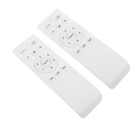 Cabilock 2 Pièces Télécommande avec Variateur 6 Vitesses, Minuterie 1/2/4 Heures sans Fil Contrôle Fiable en Plastique pour Ventilateur de Plafond Camping pour Chambre et Décoration