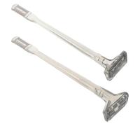 Cabilock 2 pièces Tondeuse à Poils Du Nez Double Face Manuelle Coupe-précision Ergonomique pour Hommes et Femmes Outil Portable pour Nez Oreilles et Visage Trimmer Micro