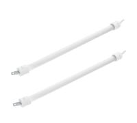 Cabilock 2 pièces Tube Chauffant Quartz Haute Température pour Chauffage de Patio Remplacement pour Chauffants Électriques