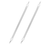 Cabilock 2 Pièces Tube Quartz Infrarouge Lointain pour Radiateur D'appoint, Installation Facile et Distribution Optimisée de Chaleur pour Chambres et Bureaux