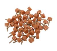 Cabilock 20 Paires Embouts de Talon Ronds en Tpu Kaki pour Talons Hauts, Protection Antidérapante Élégante, Installation Rapide pour Usage Quotidien Féminin