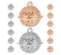 Cabilock 20 Pièces Accessoires Éoliens Cloches Antiques Cloches des Pendentifs pour Animaux De Compagnie De La Maison De Fête