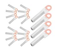 Cabilock 20 Pièces Aluminum Crimp Terminal Connectors Dtl Standard Electrical Wire Lugs Ends For Stable High Conductivity Power Transmission In Automotive And Applications