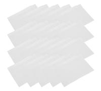 Cabilock 20 Pièces Draps de Table de Spa Jetables en Pulpe Blanche, Bavoirs Absorbants pour Protection de Table de Tatouage Lors de Nail Art et Pratique D'encre