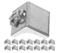 Cabilock 20 Pièces Embout de Rail de Rideau en Acier Inoxydable Argenté | Butée D’extrémité pour Rail de Plafond, Finition Nette, Fonctionnement Silencieux, Mouvement Fluide